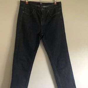 Calvin Klein Jeans, size 10, waist 30, dark wash, straight leg
